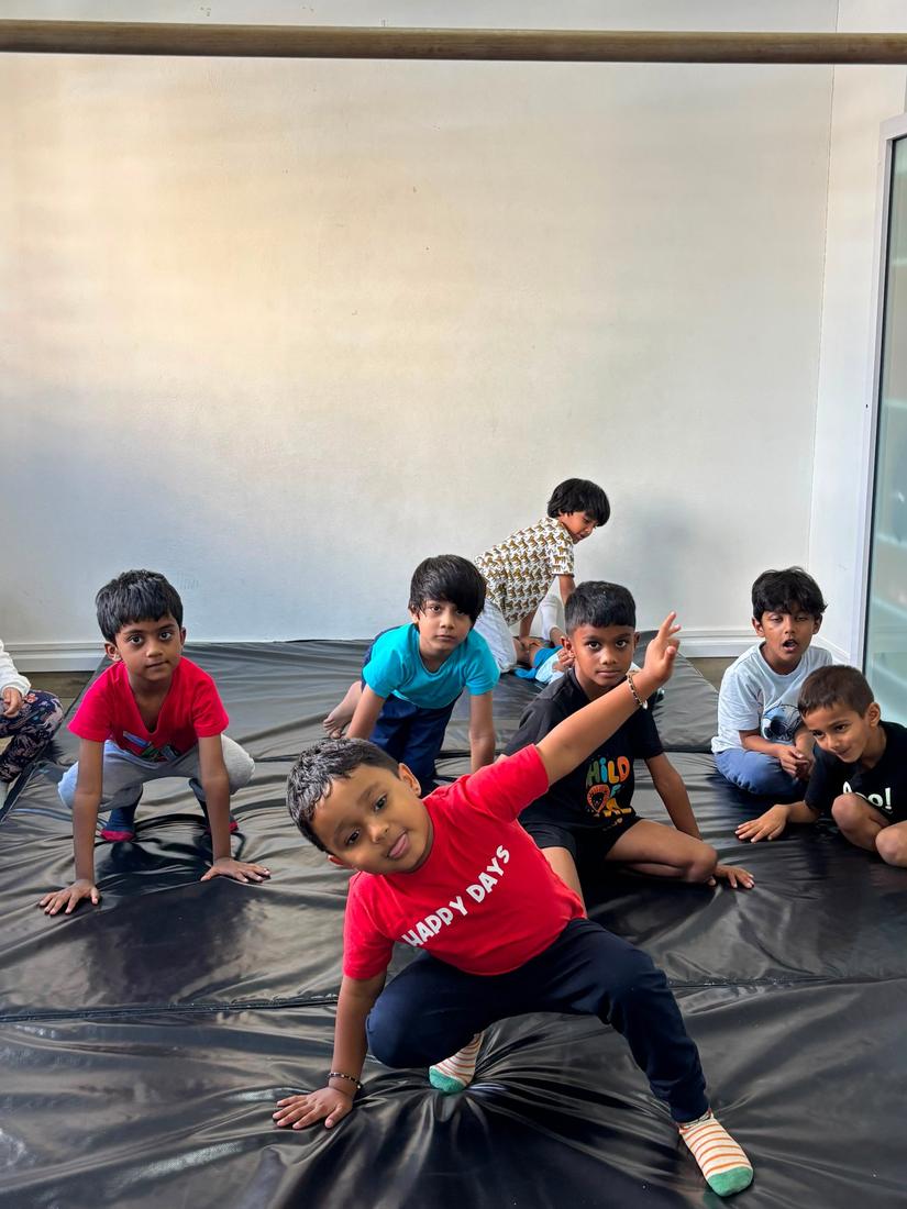 The little ninjas, ages 4 to 6